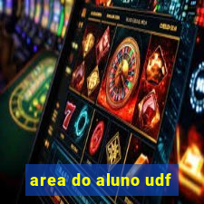 area do aluno udf